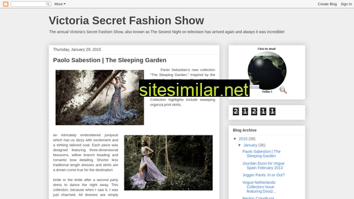 Victoriasecret-fashionshow similar sites