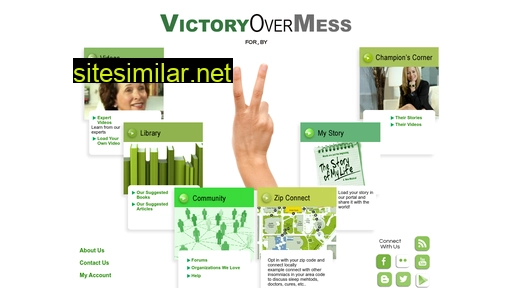 victoryovermess.com alternative sites