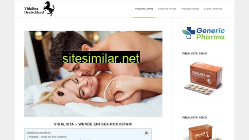 vidalista-deutschland.com alternative sites
