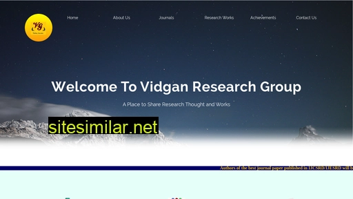 vidganresearchgroup.com alternative sites