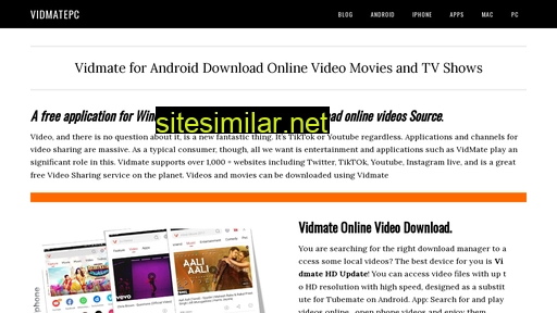 vidmatepc.com alternative sites