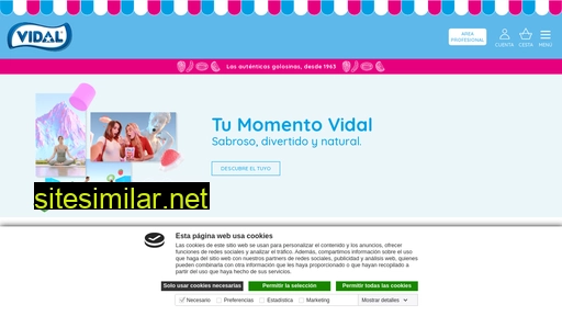 vidalgolosinas.com alternative sites