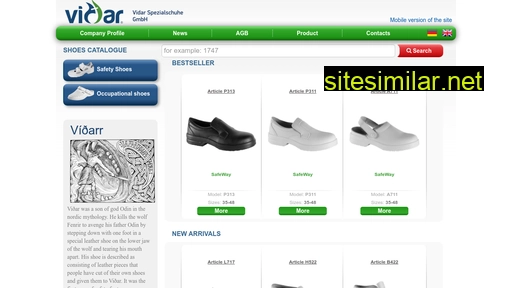 vidar-special-shoes.com alternative sites