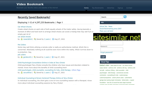 video-bookmark.com alternative sites