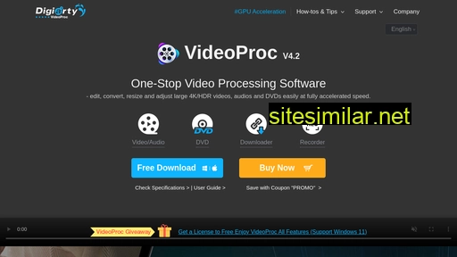 videoproc.com alternative sites
