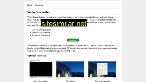 videoscreenshot.com alternative sites