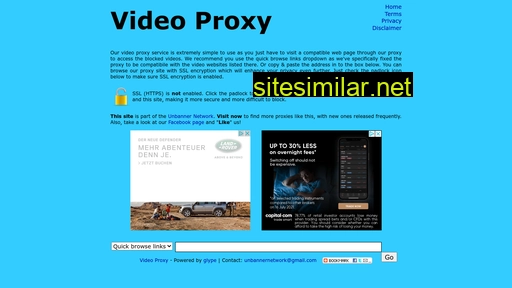 vidproxy.com alternative sites