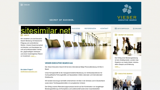 vieser-executive.com alternative sites