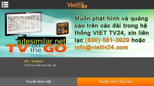 Viettv24 similar sites