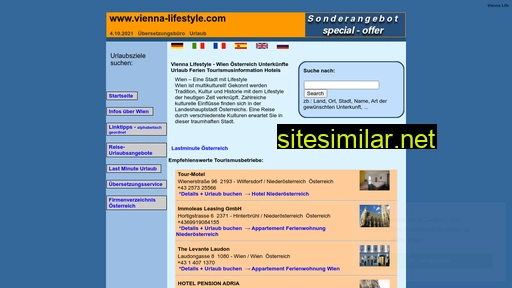 vienna-lifestyle.com alternative sites
