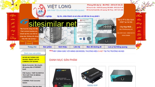 Vietlongtelecom similar sites
