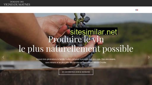 vignes-du-maynes.com alternative sites
