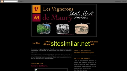 Vignerons-maury similar sites