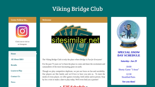 vikingbridgeclub.com alternative sites