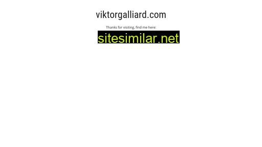 Viktorgalliard similar sites