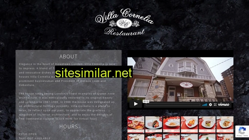 villacorneliarestaurant.com alternative sites