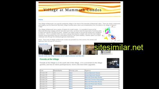villagemammoth.com alternative sites