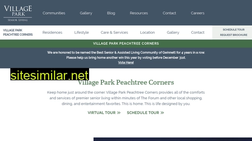 villageparkpeachtreecorners.com alternative sites