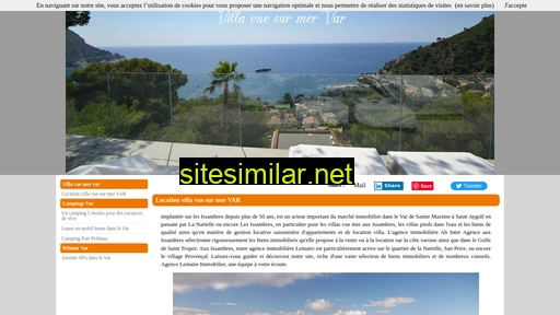 villa-vue-mer-var.com alternative sites