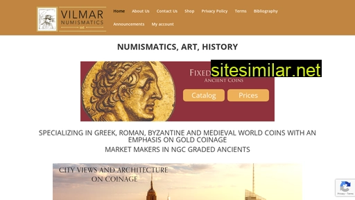 vilmarnumismatics.com alternative sites