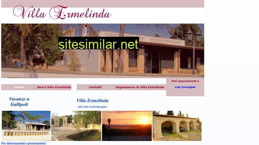 villaermelinda.com alternative sites