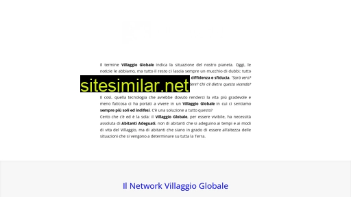 villaggioglobale.com alternative sites
