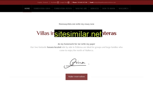 villaspollensatorrenteras.com alternative sites