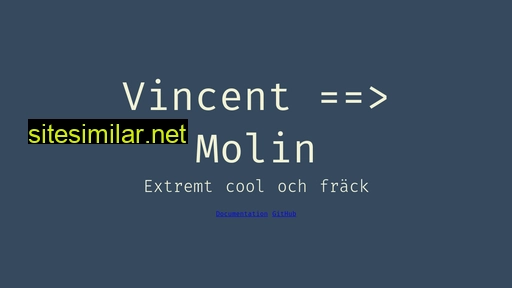 Vincent-molin similar sites