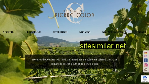 Vins-pierre-colon similar sites