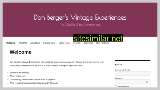vintageexperiences.com alternative sites