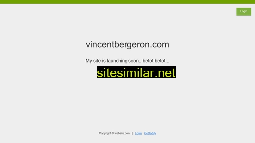 Vincentbergeron similar sites