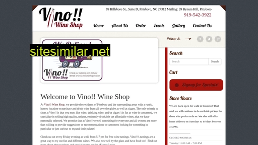 vinowineshopnc.com alternative sites