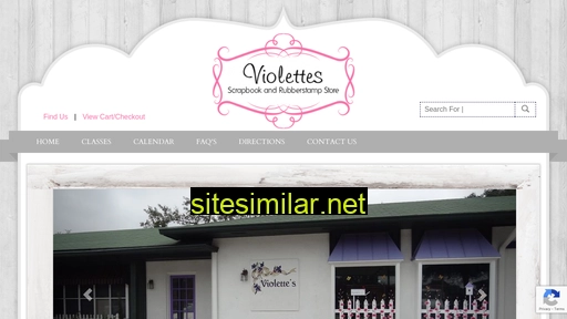 Violettesscrapbookstore similar sites