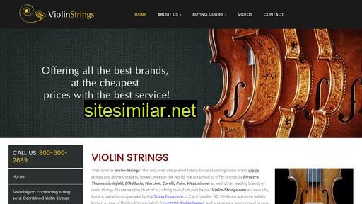 violin-strings.com alternative sites