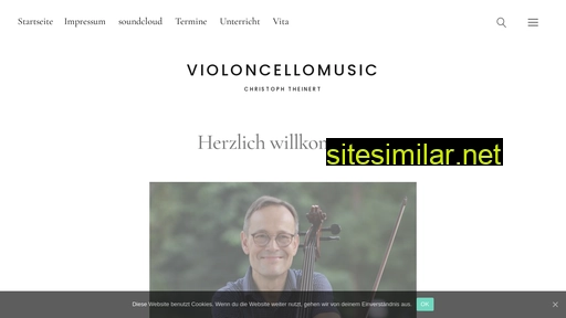 Violoncellomusic similar sites