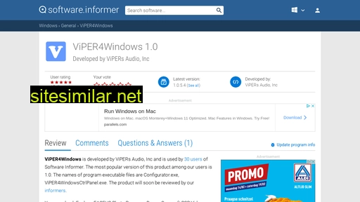 viper4windows.software.informer.com alternative sites