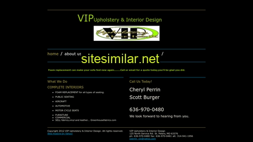 vipupholsteryandinteriordesign.com alternative sites