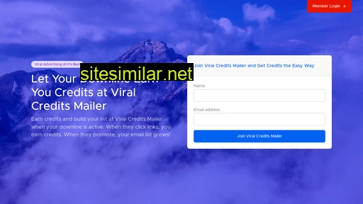 viralcreditsmailer.com alternative sites