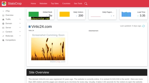 virtic24.com.statscrop.com alternative sites