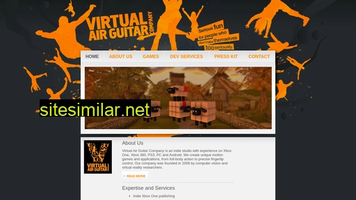 Virtualairguitar similar sites