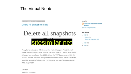 Virtual-noob similar sites