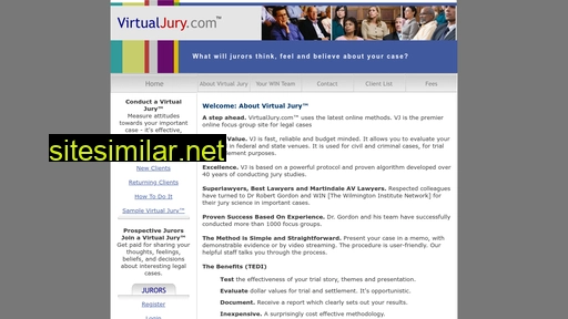 Virtualjury similar sites