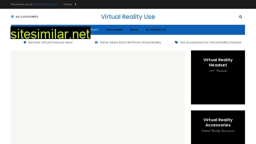 virtualrealityuse.com alternative sites