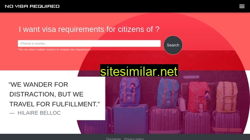 visanotrequired.com alternative sites
