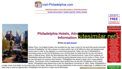 visit-philadelphia.com alternative sites