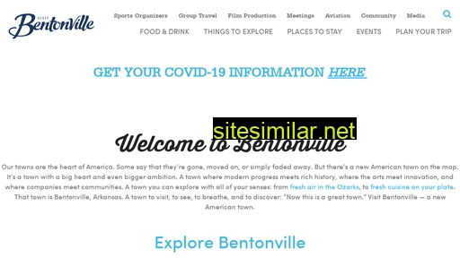 visitbentonville.com alternative sites