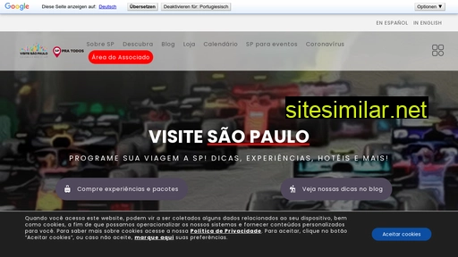 visitesaopaulo.com alternative sites
