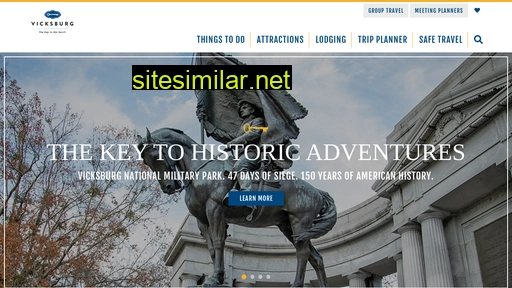 visitvicksburg.com alternative sites