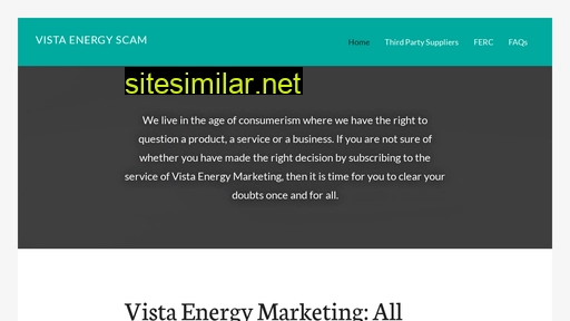 vistaenergyscam.com alternative sites