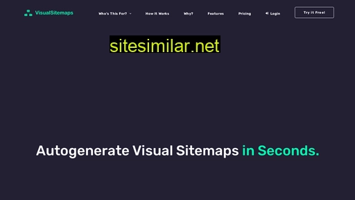 Visualsitemaps similar sites